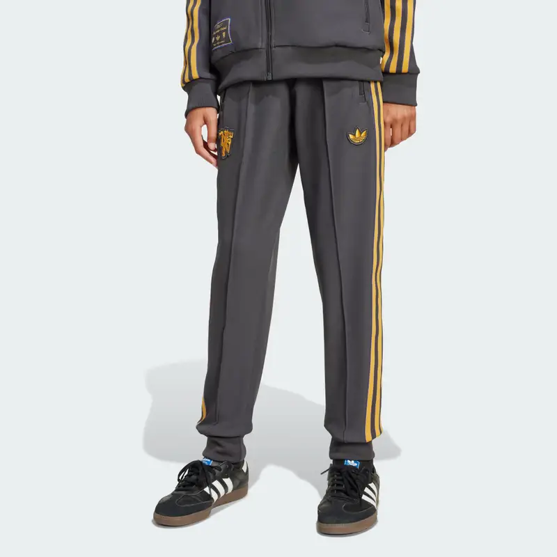 Manchester United Terrace Icons Track Pants Bambini Utility Black miniatura 3