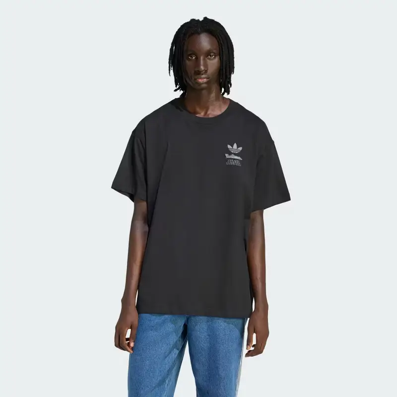 Adidas T-shirt Nero 3175471 miniatura 2