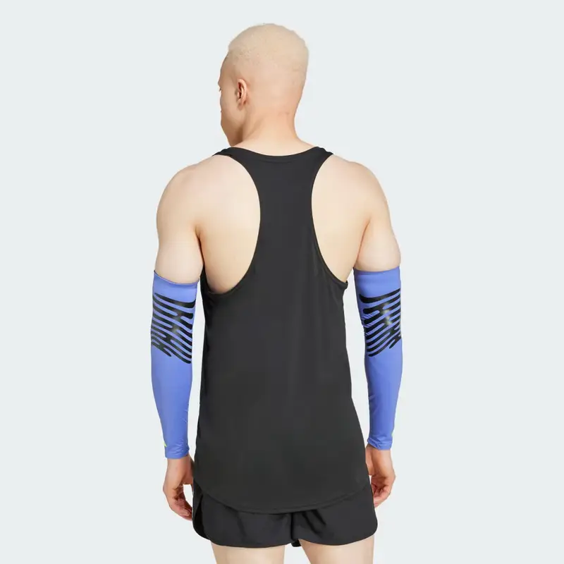 Maniche da running adizero Control Semi Cobalt Blue miniatura 3