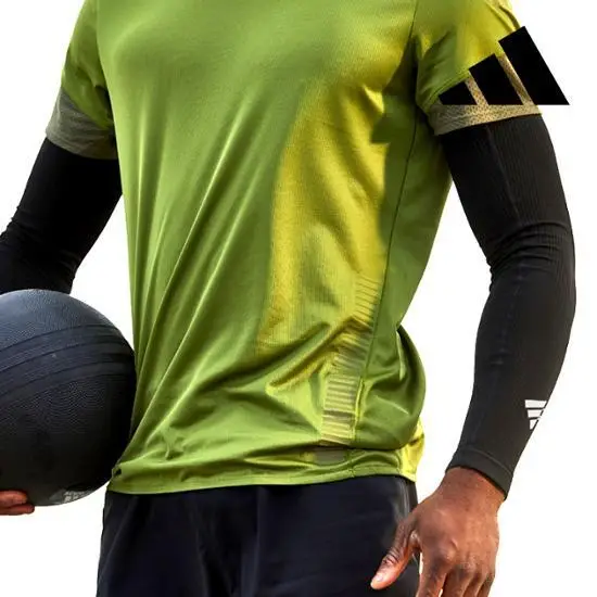 Manicotto a compressione Adidas 4 colori (sopra) Female S/M White miniatura 2