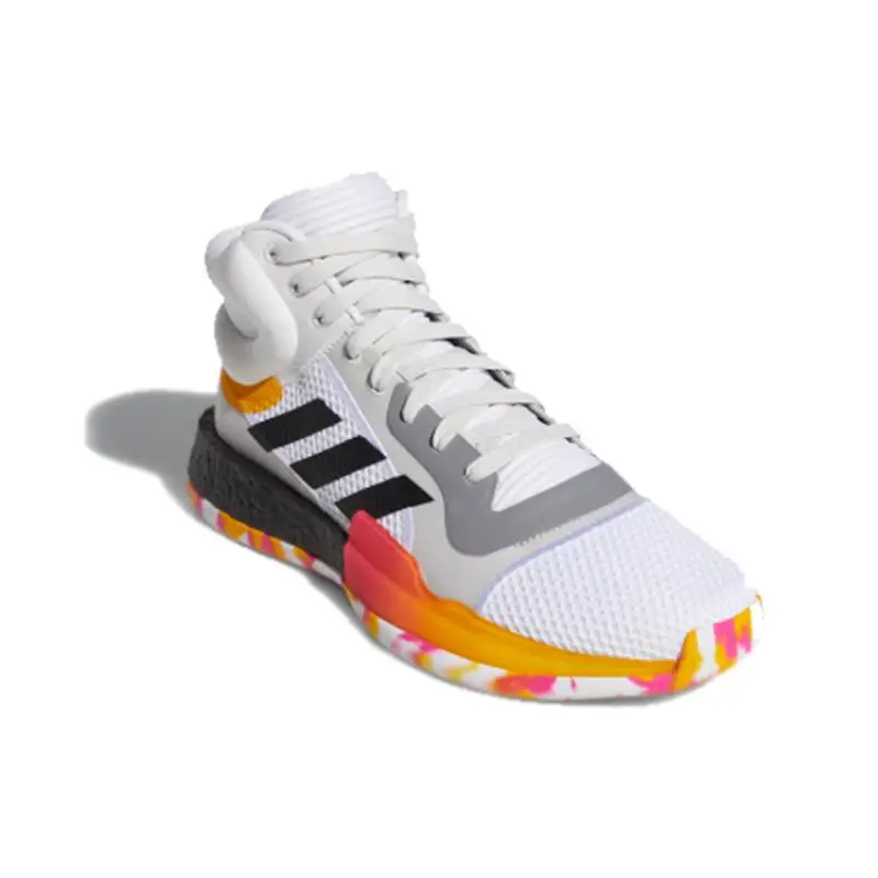 Marquee Boost Bianco Nero Oro Attivo Sneakers G26212 42⅔ miniatura 2