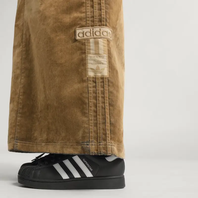 Maxi gonna in twill spazzolato Adibreak Cardboard miniatura 3