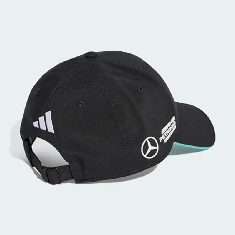 adidas Mercedes - Amg Petronas Formula One Team Driver cap, Cappellino da Baseball Unisex - Adulto, Black/White, S miniatura 3