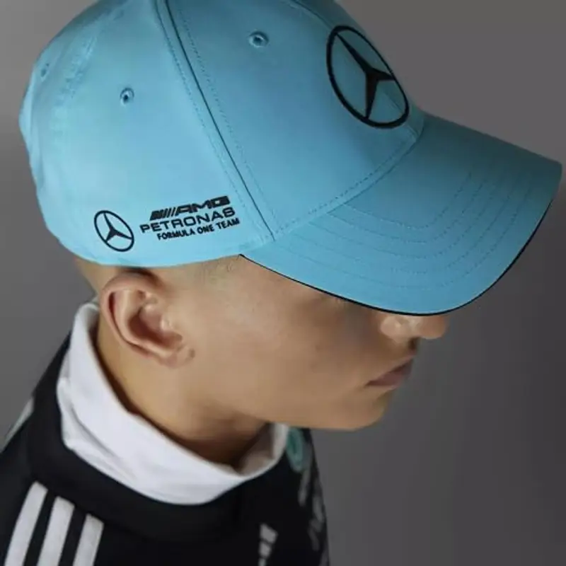 adidas Mercedes - Amg Petronas Formula One Team Driver cap, Cappellino da Baseball Unisex - Adulto, Samba Blue/Black, S miniatura 2