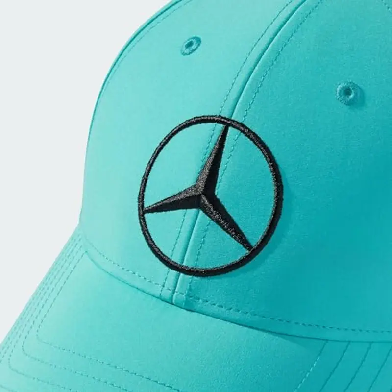 adidas Mercedes - Amg Petronas Formula One Team Driver cap, Cappellino da Baseball Unisex - Adulto, Semi Mint Rush/Black, S miniatura 3
