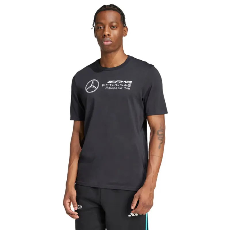 Adidas mercedes male Magliette - Nero - Jersey di cotone - Foot Locker