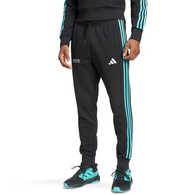 mercedes male Pantaloni - Nero - Jersey di cotone - Foot Locker Black