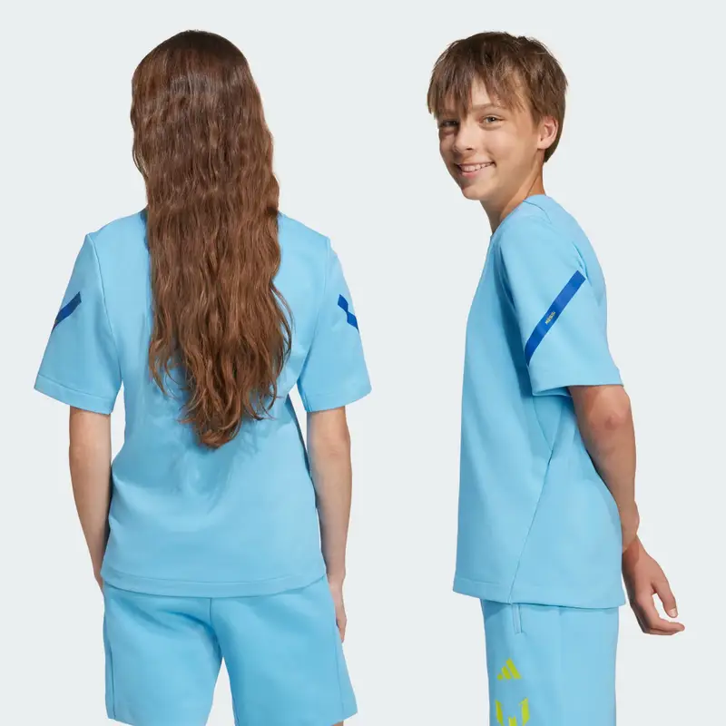 Adidas T-shirt Blu 3140776 miniatura 2