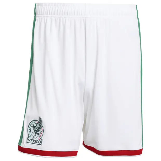 Mexico 26 Home Replica Shorts Uomo - Pantaloncini Bianco - Mesh White