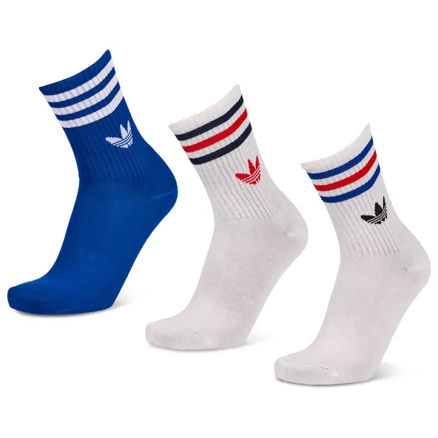 Mid Cut Crew 3 Pack Unisex - Calze Bianco White