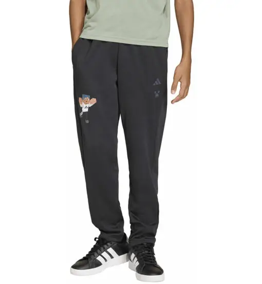 Minecraft Jr - pantaloni fitness - ragazzo Black