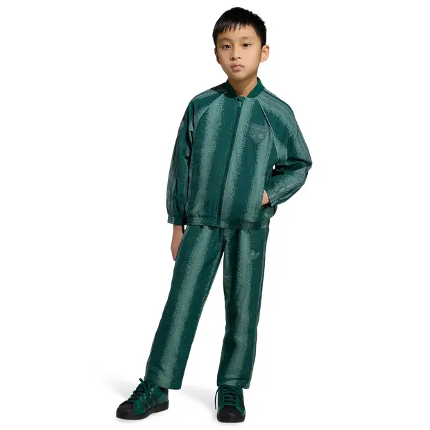 Minecraft Sst Tracksuit Bambini - Tute da ginnastica Verde - - 128 CM - Poly Mesh Green