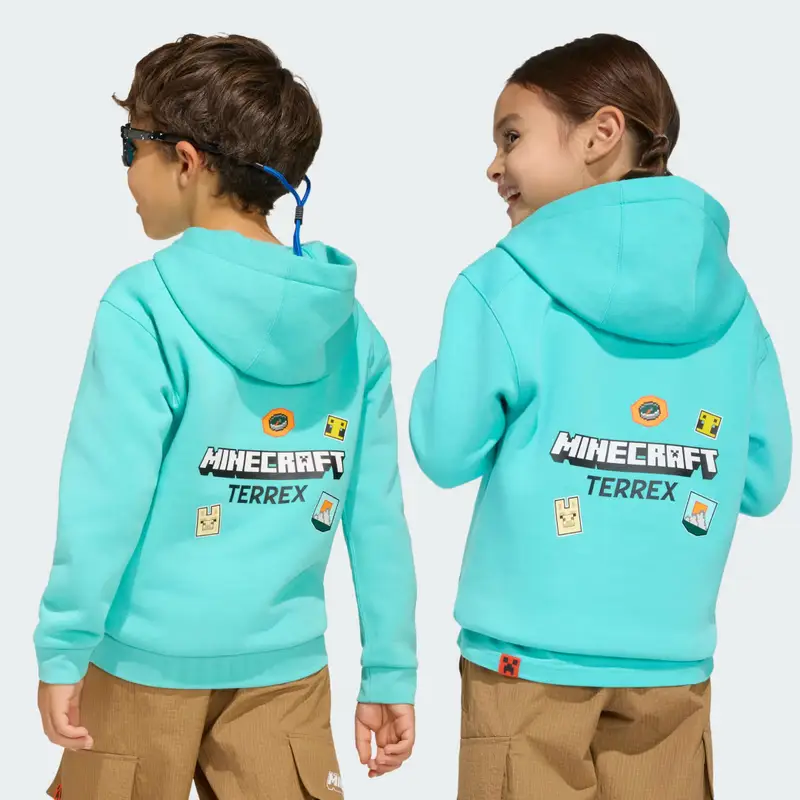Minecraft Terrex Felpa con cappuccio Semi Mint Rush miniatura 2