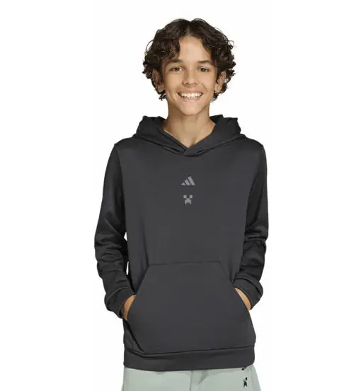 Minecraft Training Jr - felpa con cappuccio - ragazzo Black