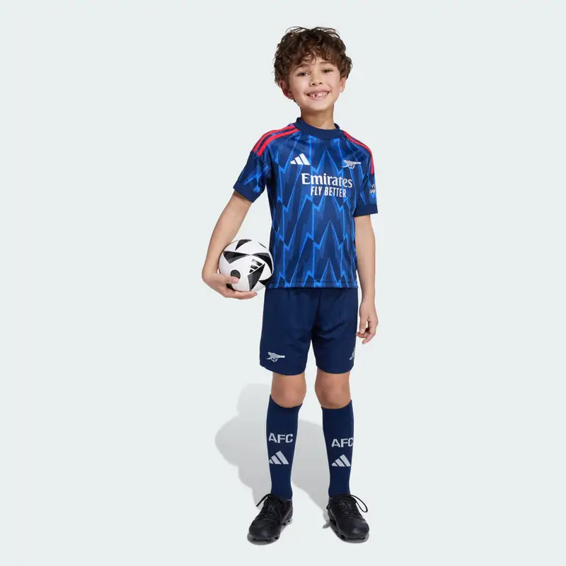 Mini Kit 25/26 Away Bambini Arsenal Night Indigo miniatura 3
