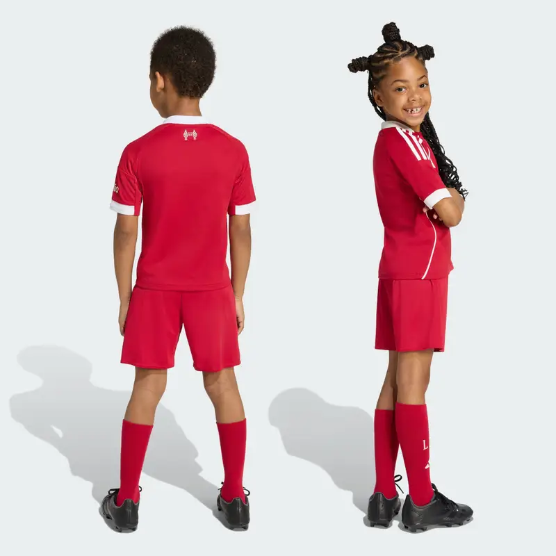 Mini Kit Bambini Liverpool FC 25/26 Home Strawberry Red miniatura 2