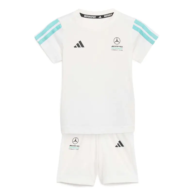 Mini kit bebe Mercedes AMG Petronas Formula 1 Team DNA Blanc