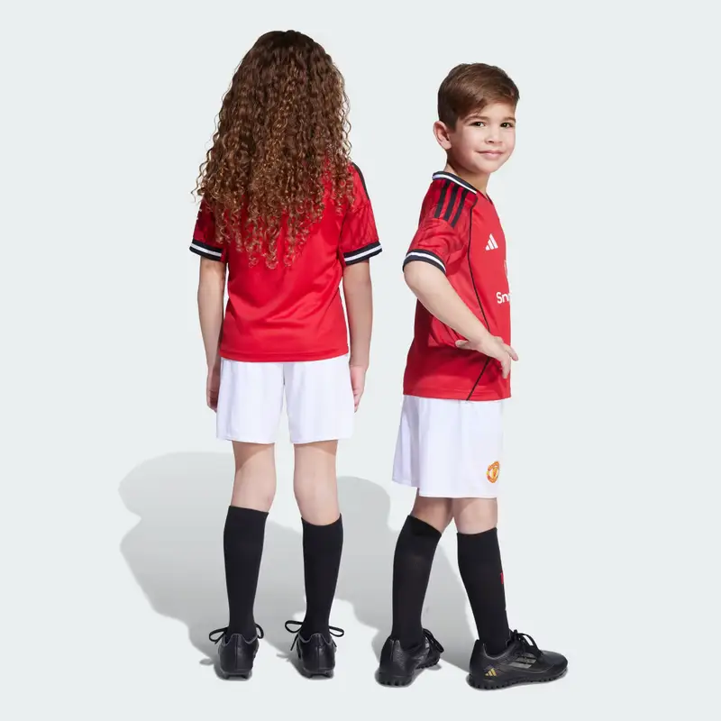 Mini Kit Casa 25/26 Bambini Manchester United Mufc Red miniatura 2
