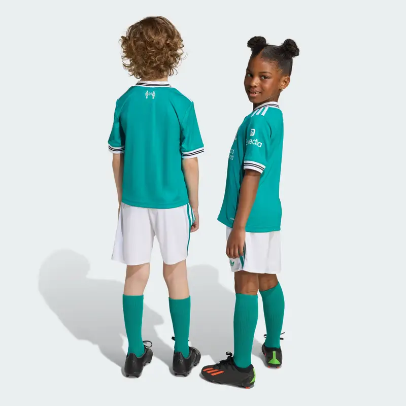 Mini Kit Liverpool FC 25/26 Bambini Sea Green miniatura 2