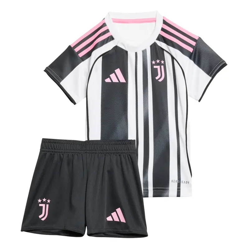 Mini kit per neonati Juventus Torino 2025/26 Blanc