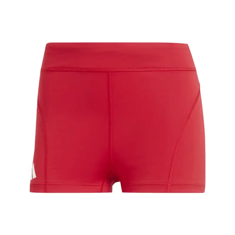 Mini pantaloni da ciclista donna adidas Adizero Essentials Rouge