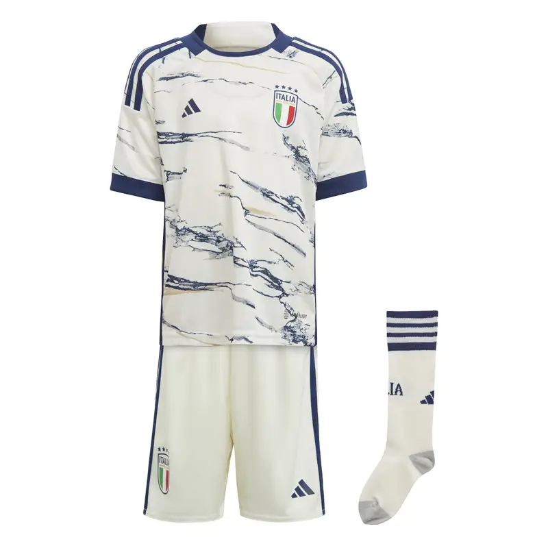 Mini set Away per bambini Italia 2022/23 Blanc
