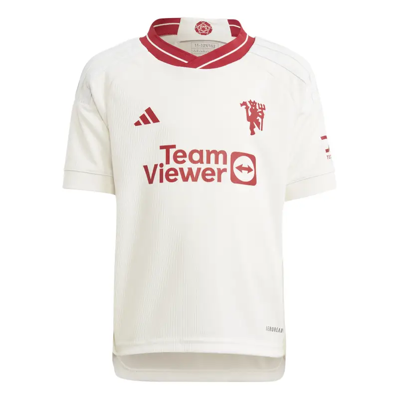 Mini-Set della terza maglia Manchester United 2023/24 per bambin Blanc