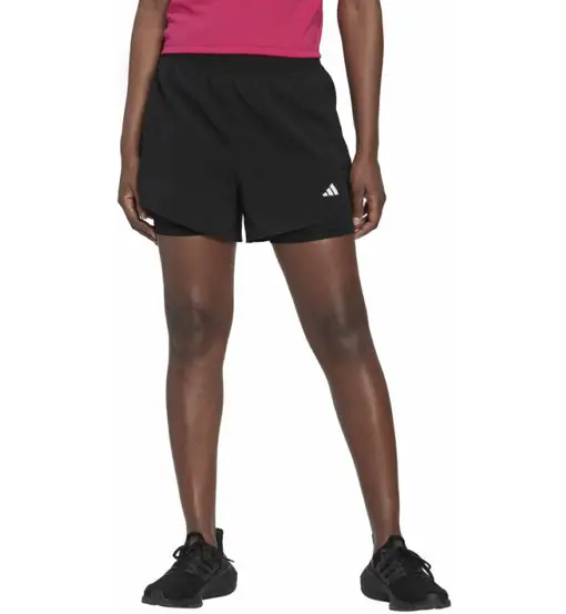 Minimal 2 in 1 W - pantaloni fitness - donna Black