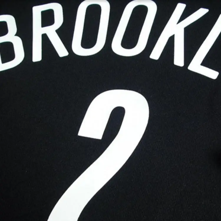 NBA Brooklyn Nets Garnett 2 Maglia da Basket Replica Uomo maglia Nera DBV2220 M miniatura 3