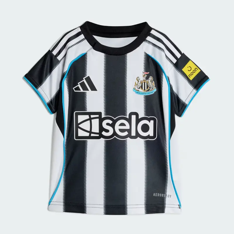 Newcastle United FC 25/26 Home Baby Kit Bambini Black miniatura 2