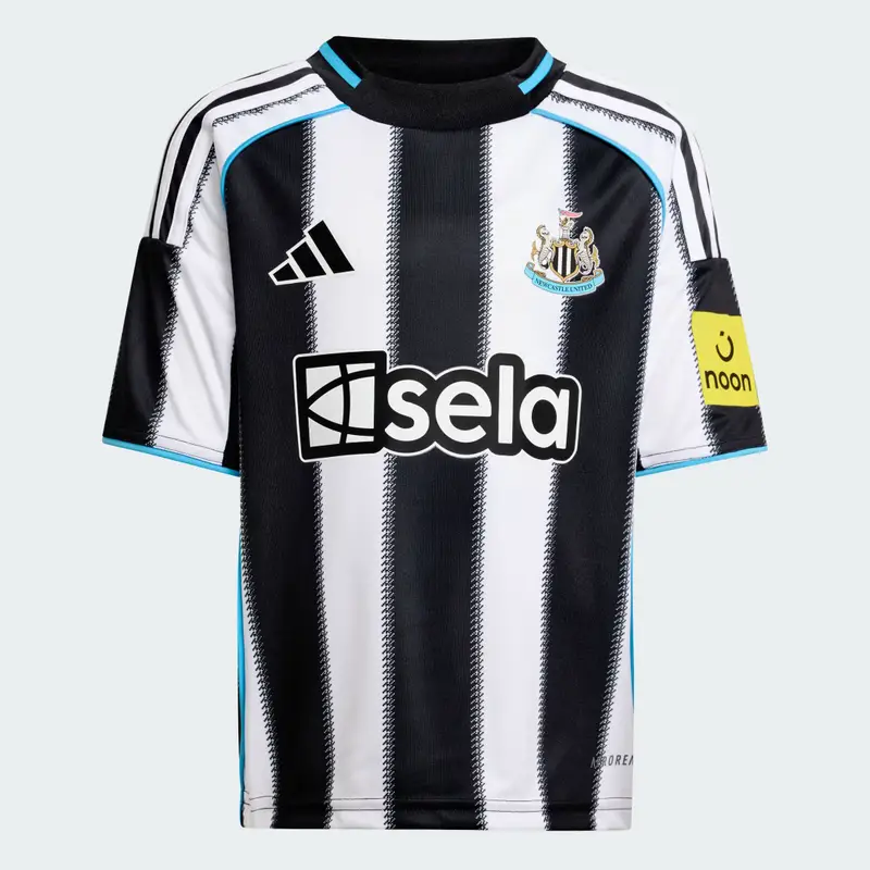 Newcastle United FC 25/26 Home Mini Kit Bambini Black miniatura 3