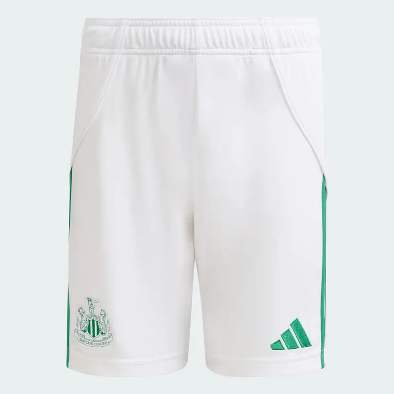 Newcastle United FC 25/26 Pantaloncini da trasferta Bambino White