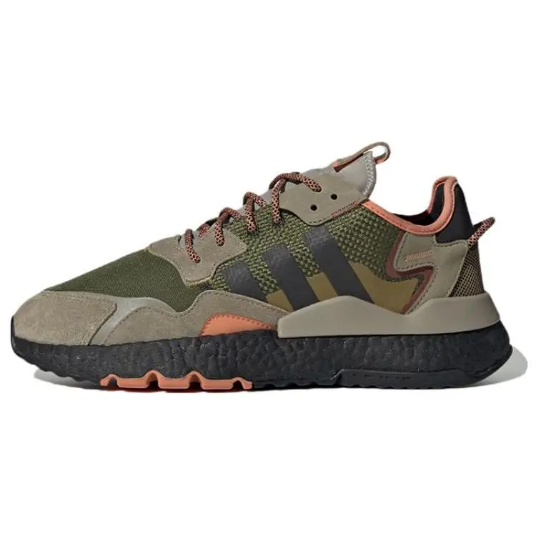 Nite Jogger Marrone Verde Scuro Sneakers Unisex GY0018 42