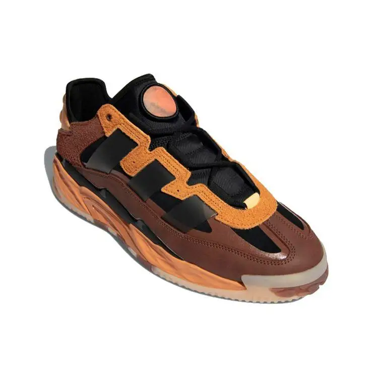 Niteball Hazy Copper Sneakers Unisex Marrone Core-Black Arancione Acido FX7642 36⅔ miniatura 2