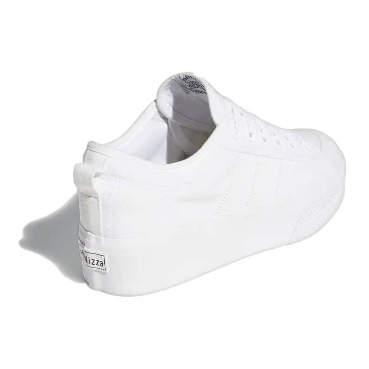 Adidas Sneakers Donna Nizza Platform Triple bianco miniatura 4