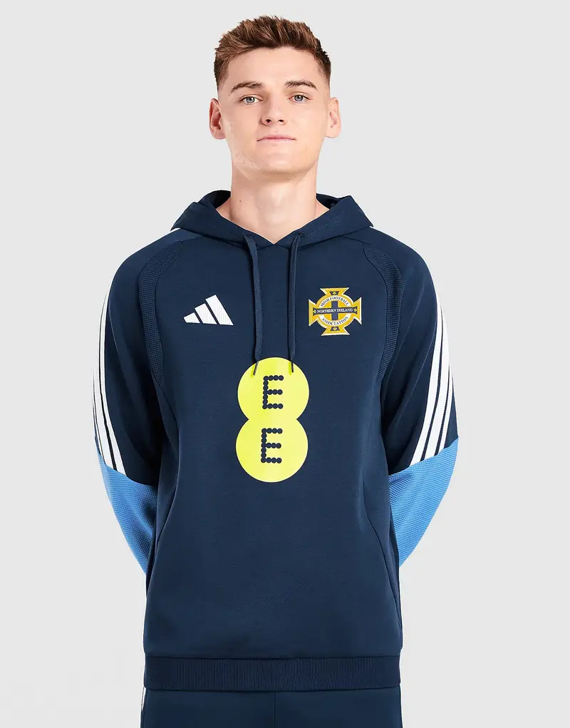 Adidas Northern Ireland Tiro 26 Sweat Hoodie blu