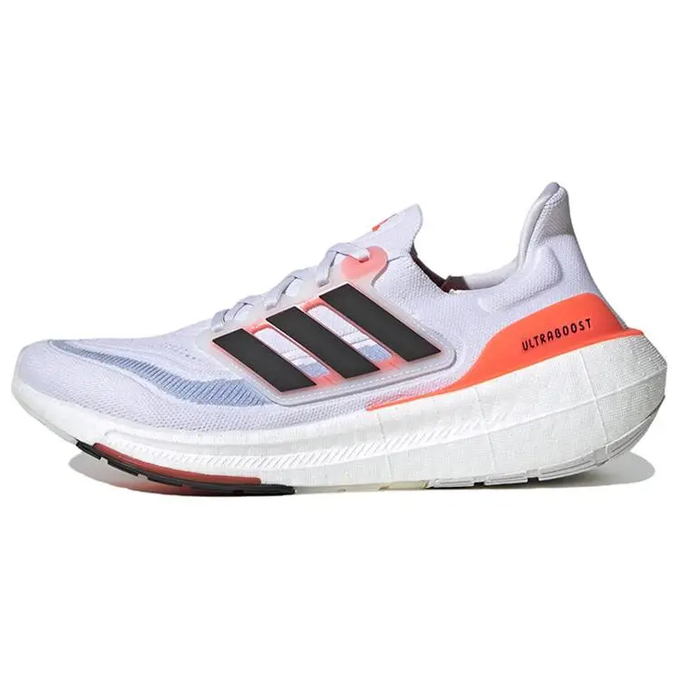 Nuove Adidas Ultra Boost Bianco Chiaro Nero Rosso Solare HQ6351 40.5