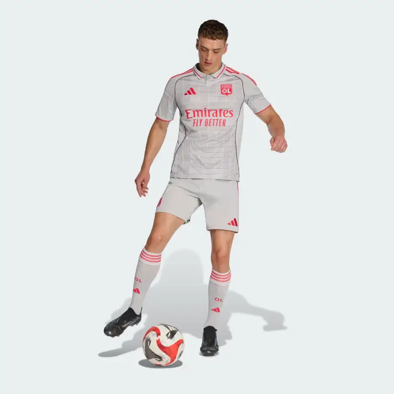 Olympique Lyonnais 25/26 Terza maglia Light Solid Grey miniatura 3