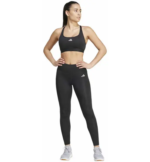 Optime Essential 1/1 W - leggings fitness - donna Black