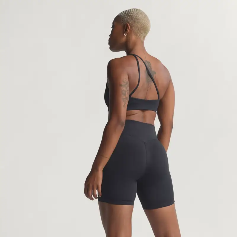 Optime Workout Reggiseno monospalla a sostegno leggero Black miniatura 2