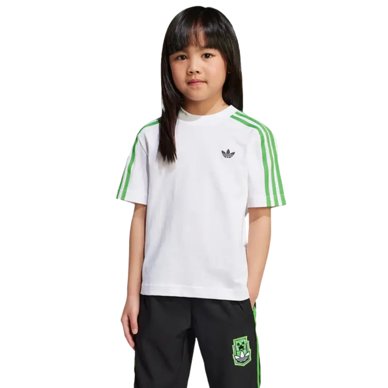 Adidas Orginals X Minecraft unisex Magliette - Bianco - Jersey di cotone - Foot Locker