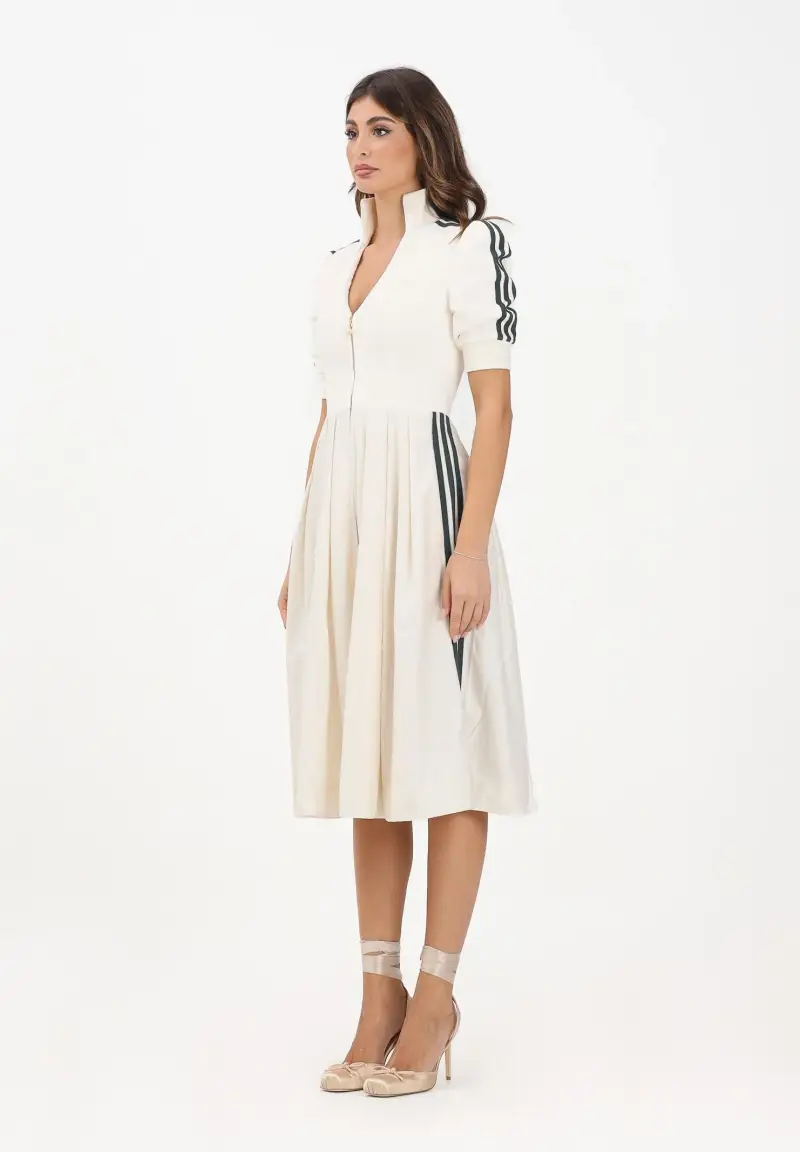 Abito midi DIRNDL panna da donna