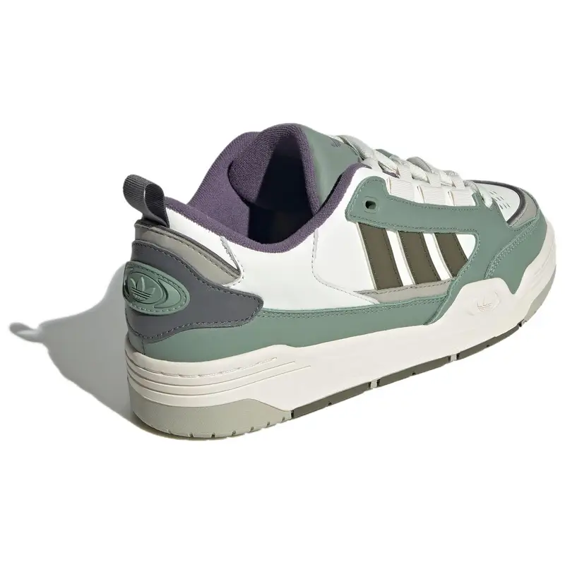 Originals Adi2000 Scarpe da Skate Basse Comode Versatili Resistenti Uomo Sneakers Bianco Verde JR8349 43⅓ miniatura 3