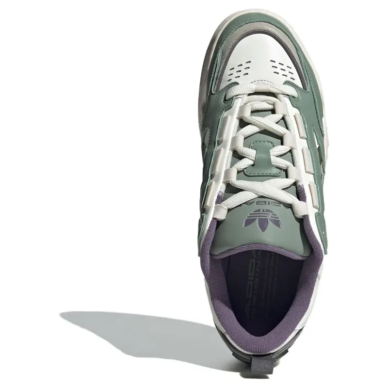 Originals Adi2000 Scarpe da Skate Basse Comode Versatili Resistenti Uomo Sneakers Bianco Verde JR8349 44⅔ miniatura 4