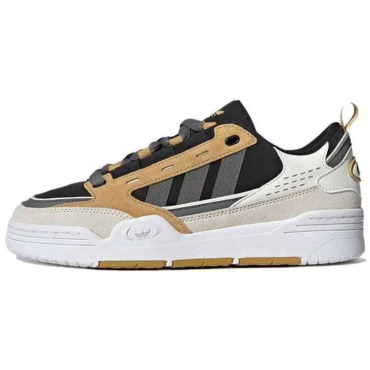 Originals Adi2000 Scarpe da Skate Unisex Resistenti allo Scivolamento Durevoli Leggere a Taglio Basso Scarpe da Skate Grigio Giallo Nero IG3019 36⅔