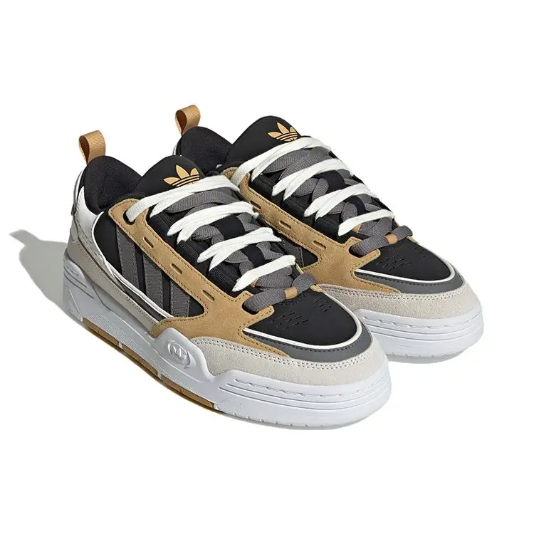 Originals Adi2000 Scarpe da Skate Unisex Resistenti allo Scivolamento Durevoli Leggere a Taglio Basso Scarpe da Skate Grigio Giallo Nero IG3019 43⅓ miniatura 2