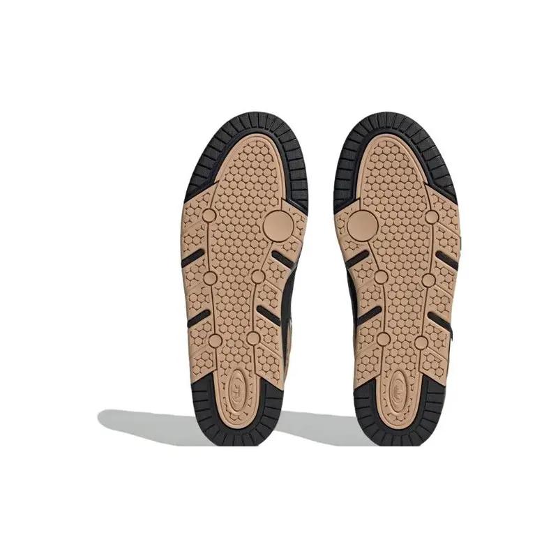 Originals Adi2000 Tessuto Comodo Versatile Durevole Scarpe da Skate Basse Sneakers Unisex Nero Giallo ID2097 41⅓ miniatura 5