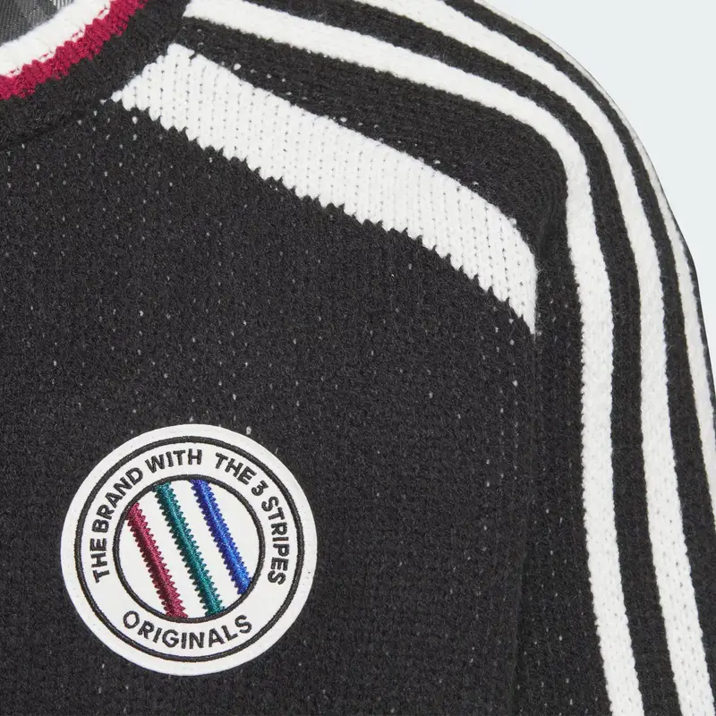 Originals Adicolor Adc Maglione Pullover Girocollo Unisex Maglione Nero JL8365 XS miniatura 4