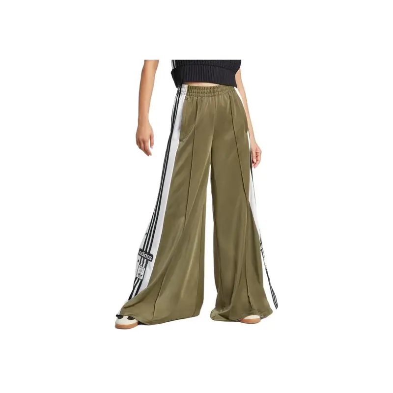 Originals Adicolor PE24 Adilenium Oversized Adibreak Series Pantaloni Sportivi in Maglia Ampi con Bottoni Laterali Aperti Retro Spezzati da Donna JM9272 M miniatura 5