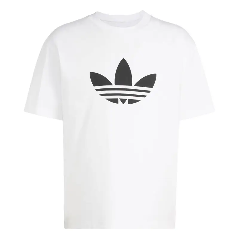 Adicolor Trefoil T-Shirt Big Logo Bianco Uomo S